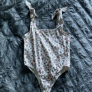 Kit+Sky Floral bodysuit